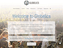 Tablet Screenshot of globelics.org